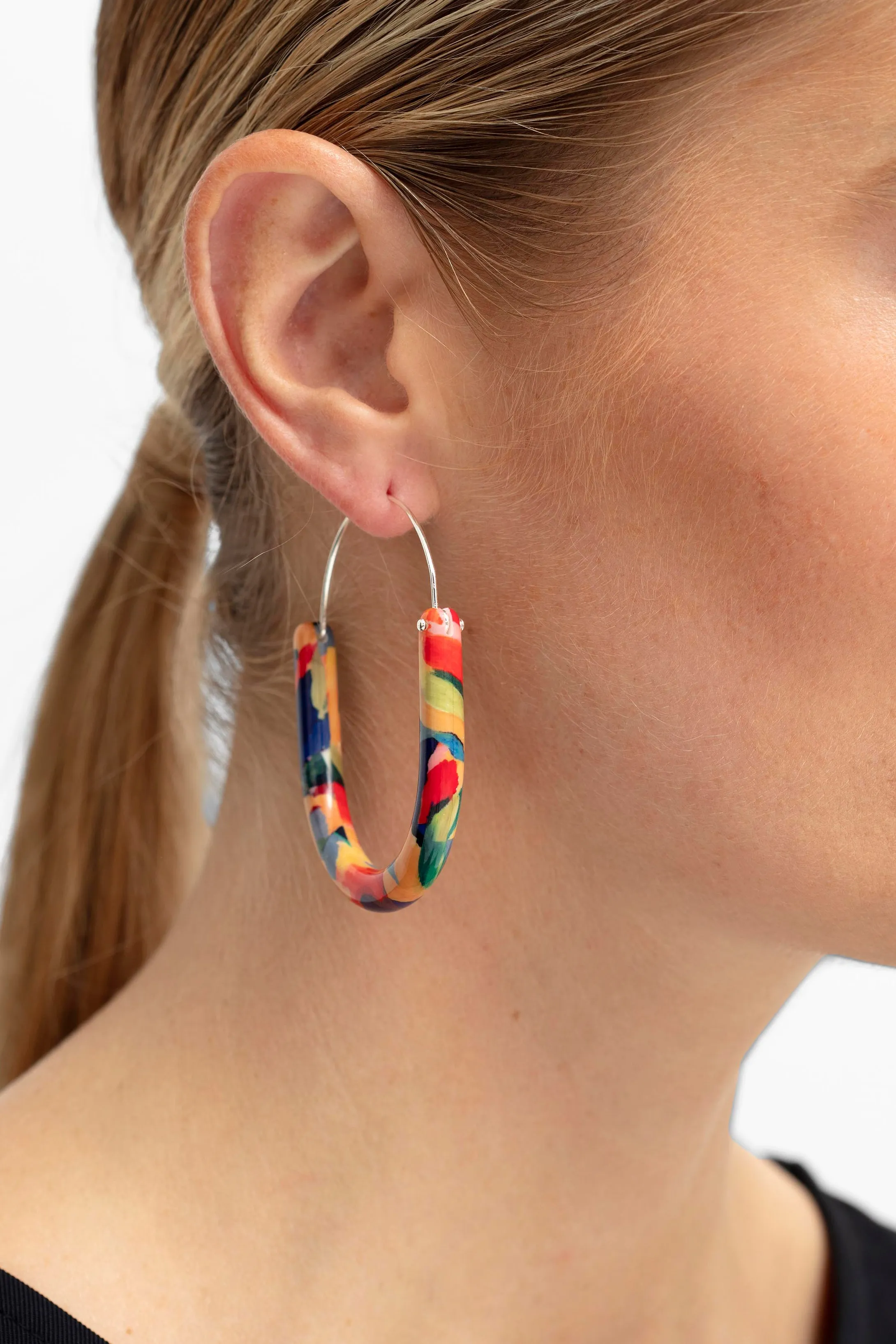 Aki Soleil Hoop Earring