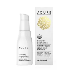 Brilliantly Brightening Glowing Serum 1 Oz By Acure