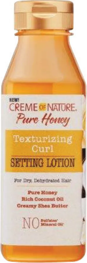 Creme of Nature Pure Honey Curl Texturizing Setting Lotion