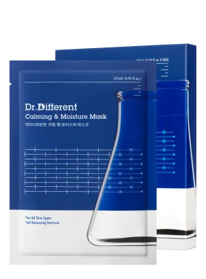 Dr.Different Calming & Moisture Mask 27ml*5pack