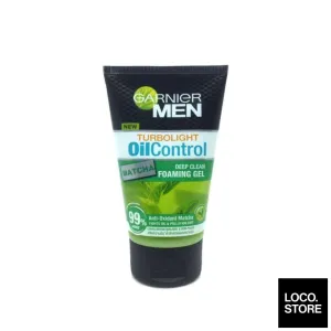 Garnier Men Turbo Light Oil Control Matcha Gel 100ml