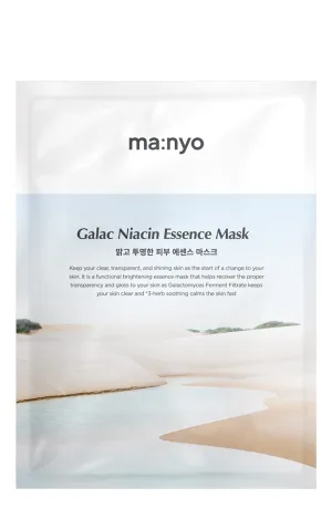 Manyo Factory Galac Niacin Essence Mask 30g, 1 Sheet