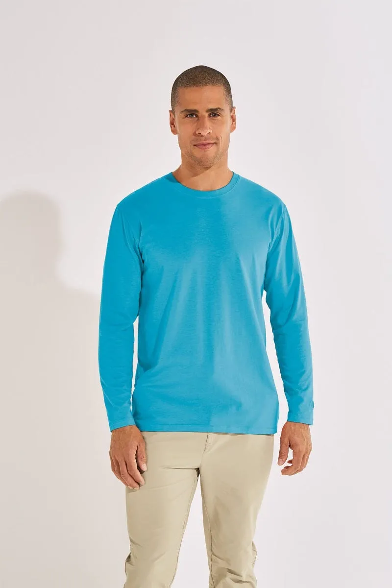 Men's Morada Everyday Long Sleeve T-Shirt  |  Afina Blue