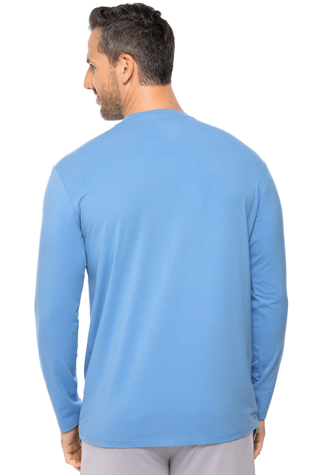 Men's Morada Everyday Long Sleeve T-Shirt | Clear Sky Blue