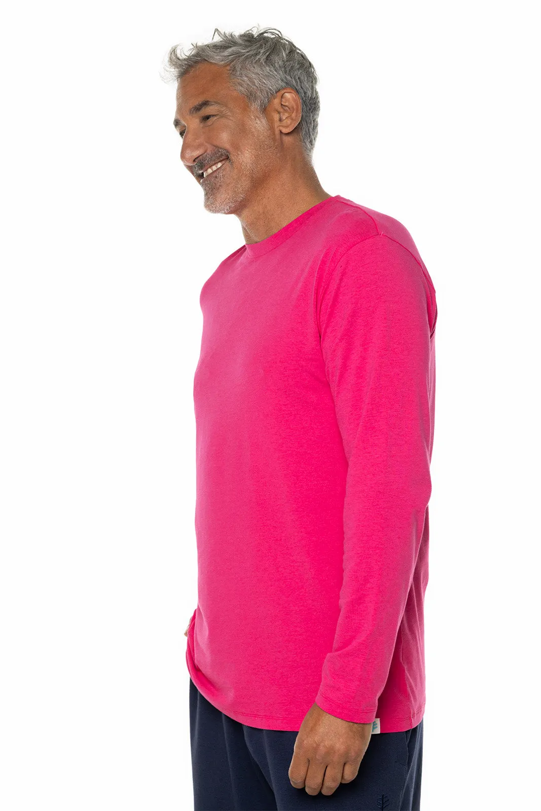 Men's Morada Everyday Long Sleeve T-Shirt  |  Magnolia Pink