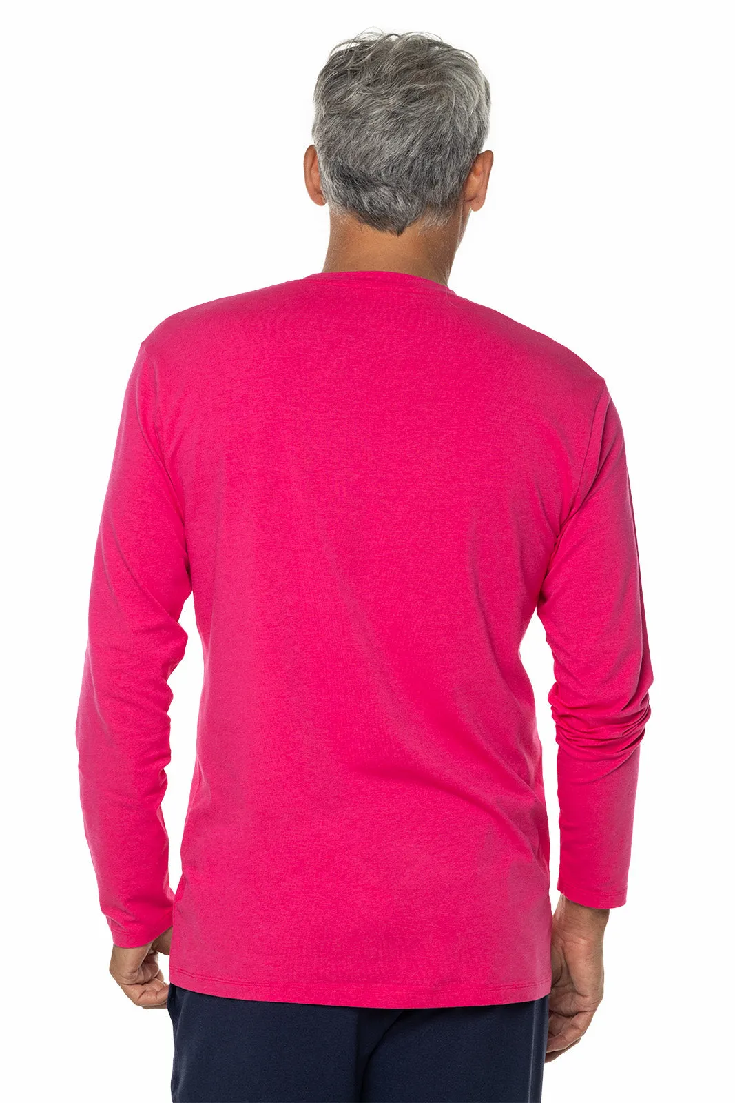 Men's Morada Everyday Long Sleeve T-Shirt  |  Magnolia Pink