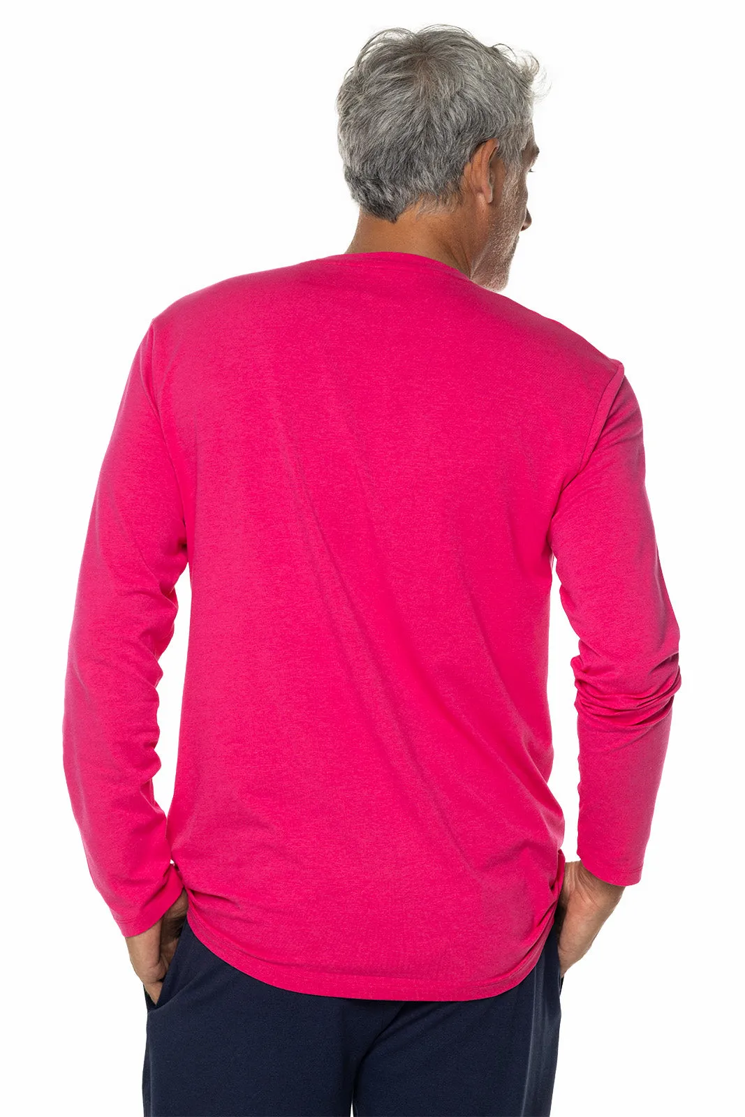 Men's Morada Everyday Long Sleeve T-Shirt  |  Magnolia Pink