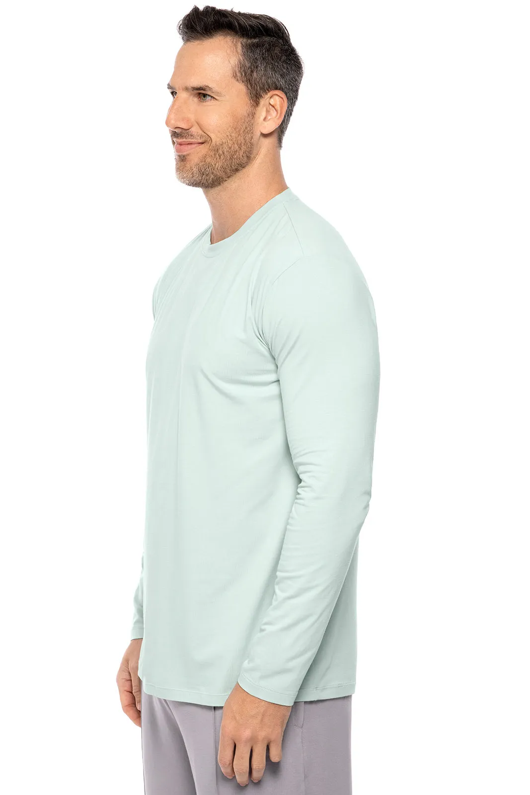 Men's Morada Everyday Long Sleeve T-Shirt  |  Misty Aqua