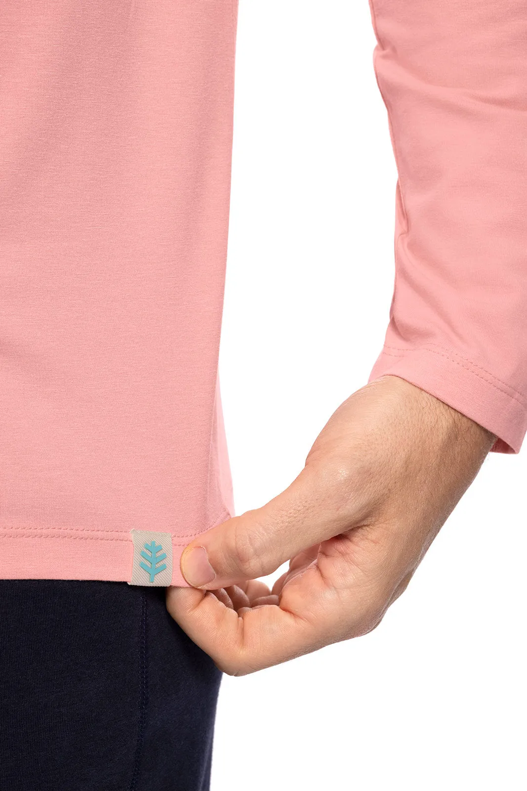 Men's Morada Everyday Long Sleeve T-Shirt | Peachy Pink