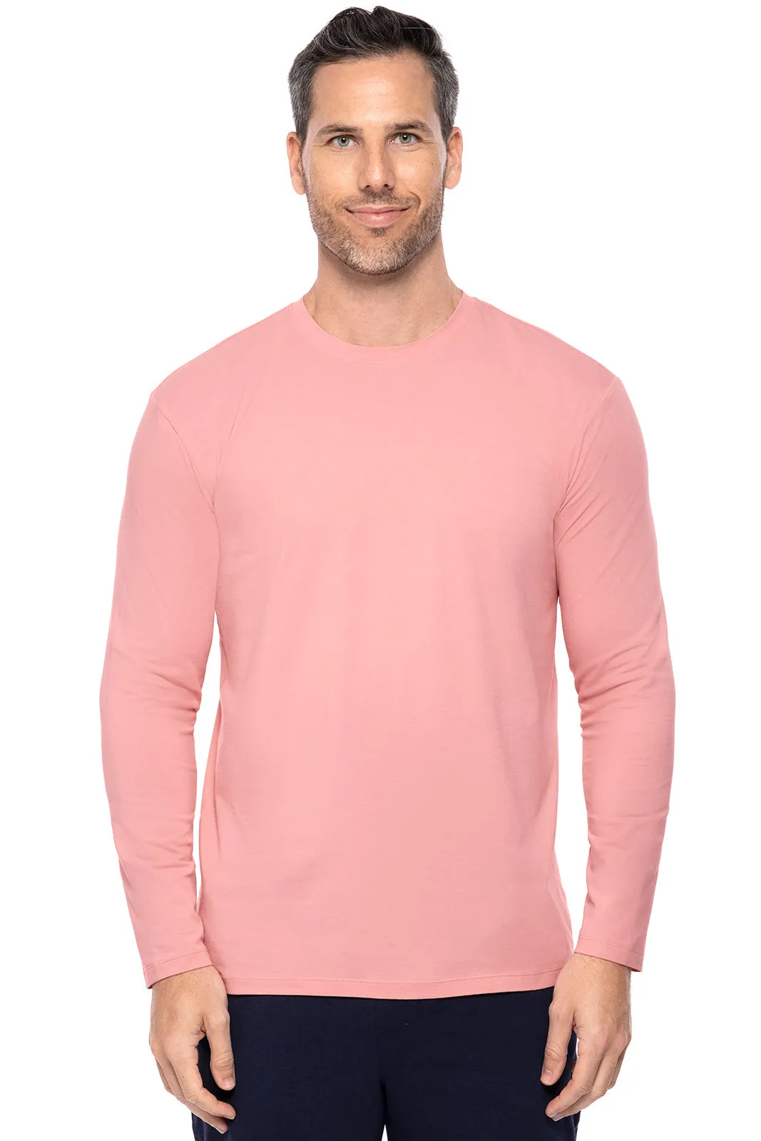 Men's Morada Everyday Long Sleeve T-Shirt | Peachy Pink