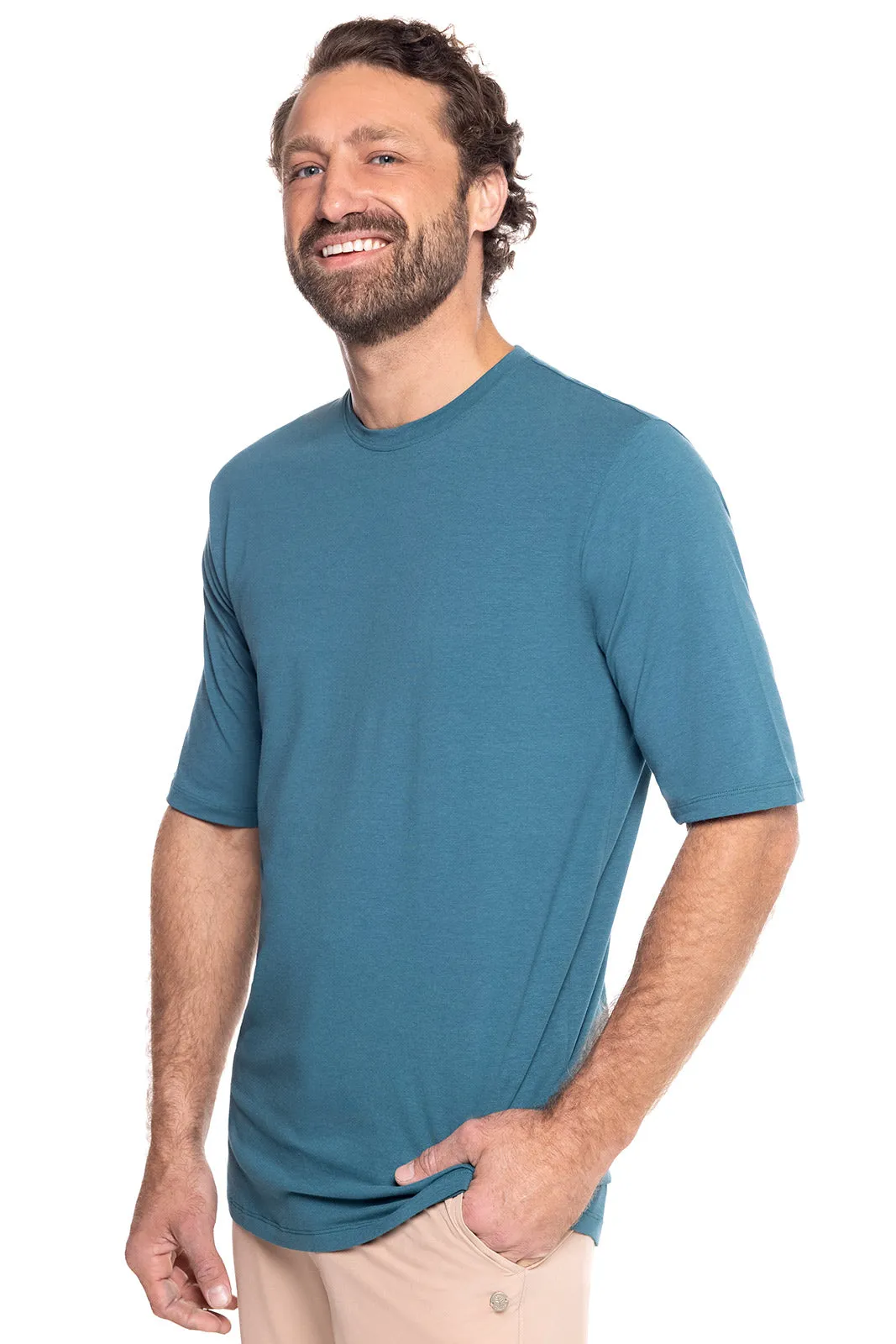 Men's Morada Everyday Short Sleeve T-Shirt | Midnight Green