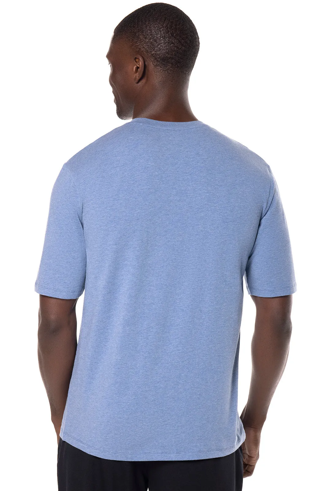 Men's Morada Everyday Short Sleeve T-Shirt  | Pacific Blue Heather