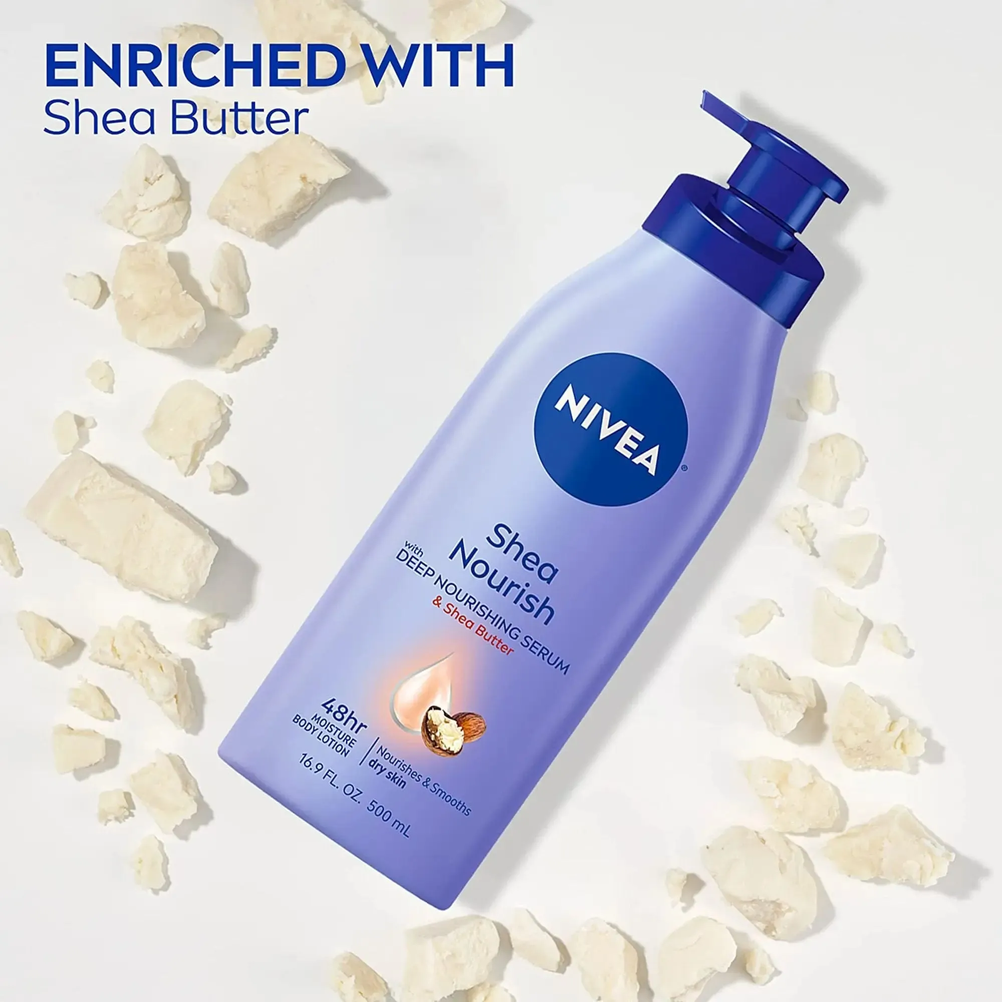 NIVEA® Shea Nourish Body Lotion, 16.9 oz.