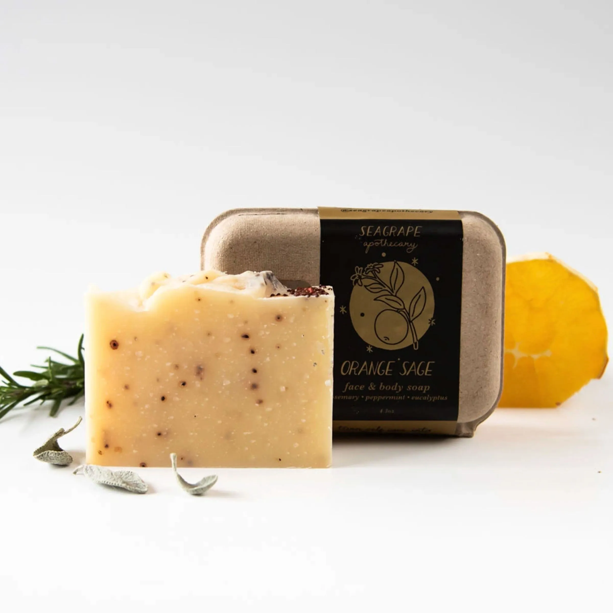 Orange Sage Exfoliating Soap