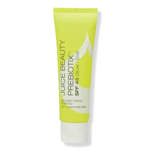 Prebiotix SPF 45 Glow, Daily Multi-Tasking Moisturizer.