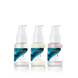 The Face Serum Collection 2 Serums and 1 Moisturiser