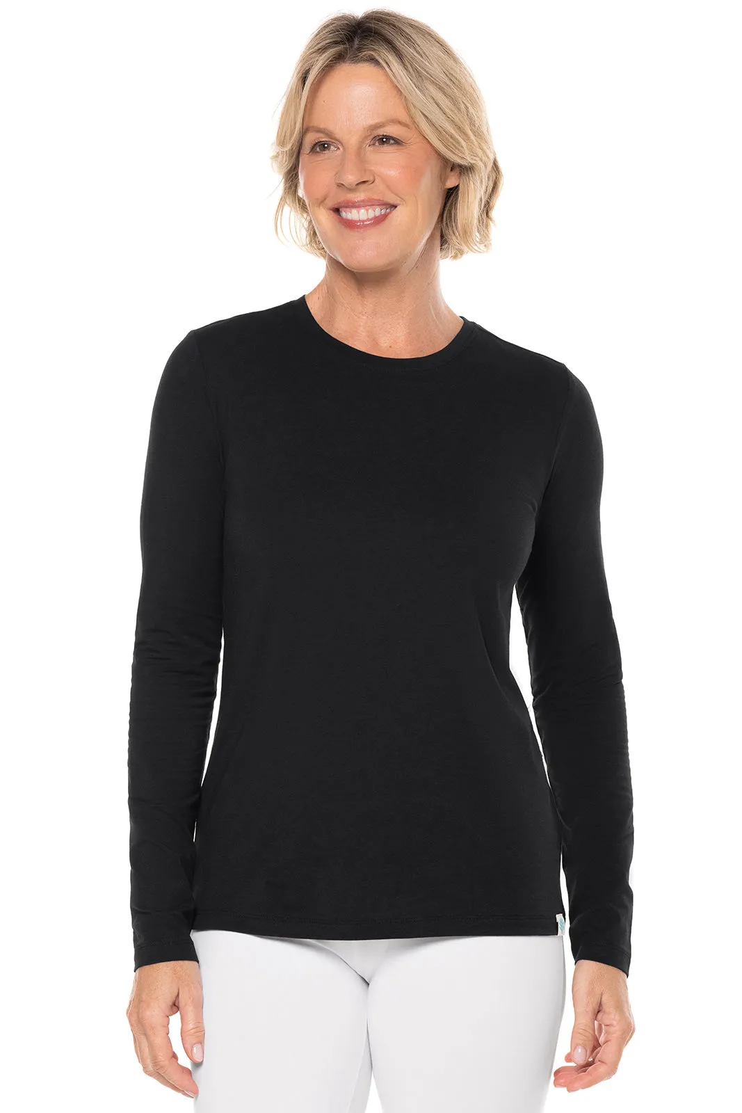 Women's Morada Everyday Long Sleeve T-Shirt | Black