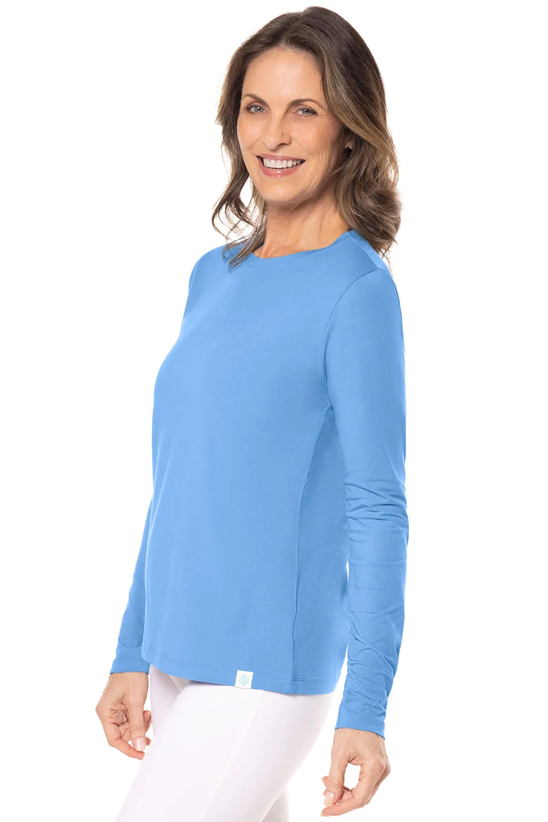 Women's Morada Everyday Long Sleeve T-Shirt | Clear Sky Blue